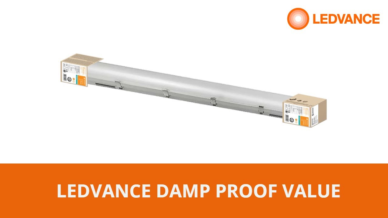 LEDVANCE Damp Proof Value - con subt&iacute;tulos en espa&ntilde;ol