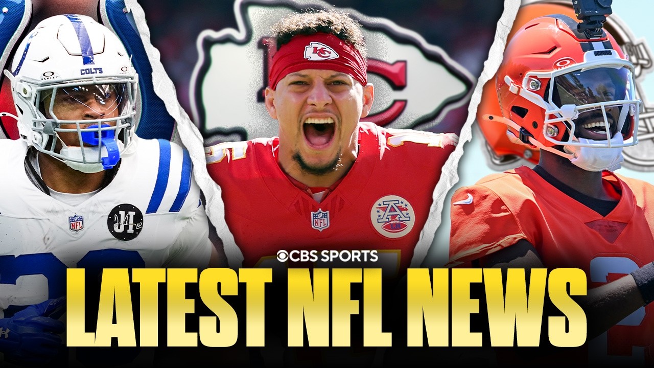 Latest NFL News: Patrick Mahomes' new deal with Chiefs, Browns' QB competition & MORE ✅
