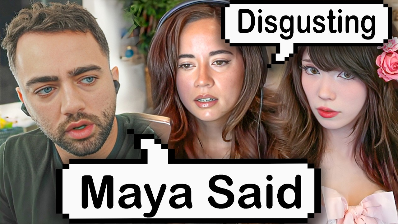 Mizkif Exposes What Maya Said About Emiru | Cinna Backlash over what she said to Adin Ross