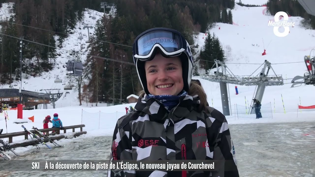 À la découverte de la piste de L'Éclipse, le nouveau joyau de Courchevel