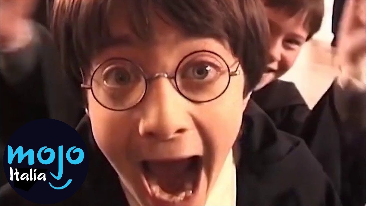 Top 10 ERRORI DIVERTENTI sul set dei FILM di HARRY POTTER!