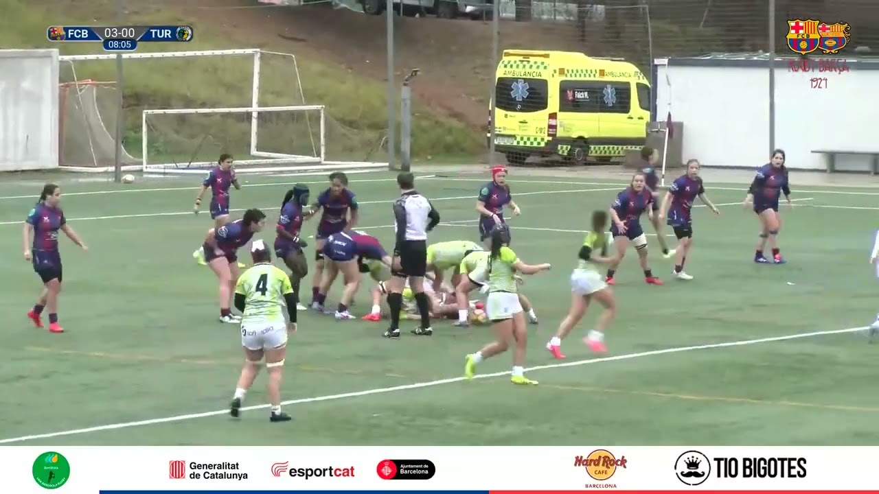 260118 DHB Rugby Femenino Rugby A V R F C B BARÇA Rugby vs TURIA
