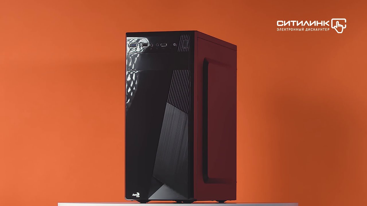 Обзор корпуса ATX AEROCOOL CS-1101 | Ситилинк
