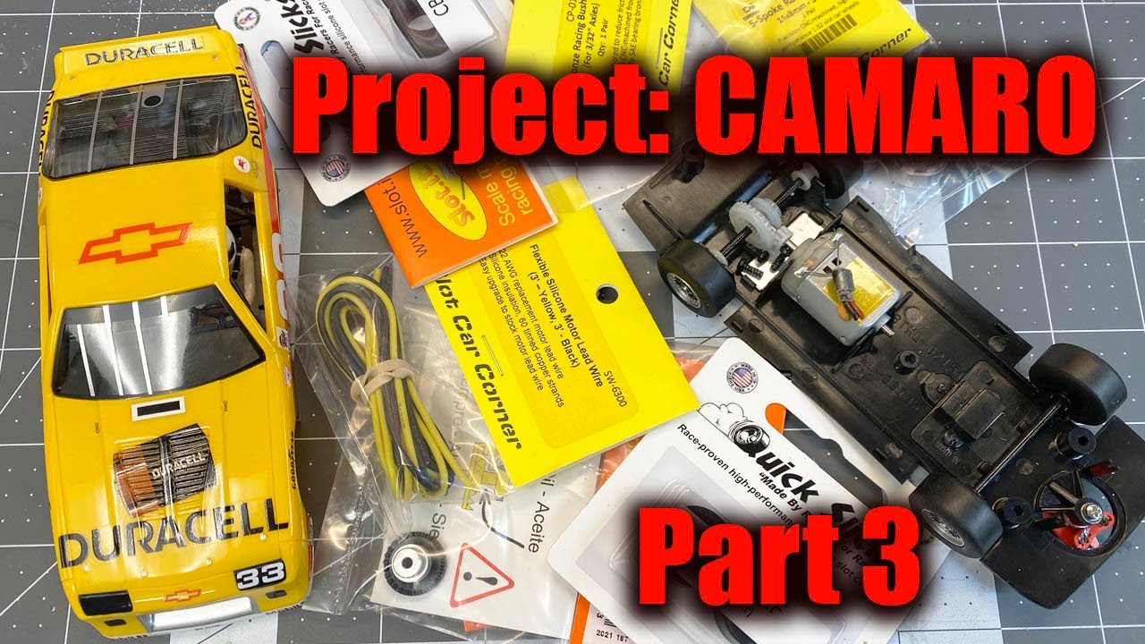 Project Scalextric Camaro Part 3