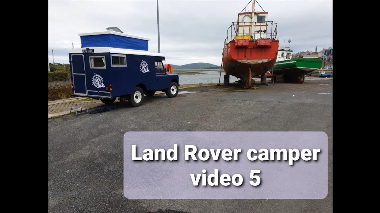 Land Rover series 2a Marshall ambulance camper. Video 5