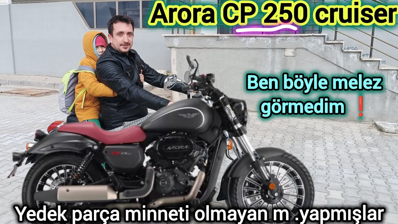 Doktor Bu NE❓Arora CP 250 cruiser motosiklet incelemesi/ 200.000tl altında motosiklet seçenekleri🌟