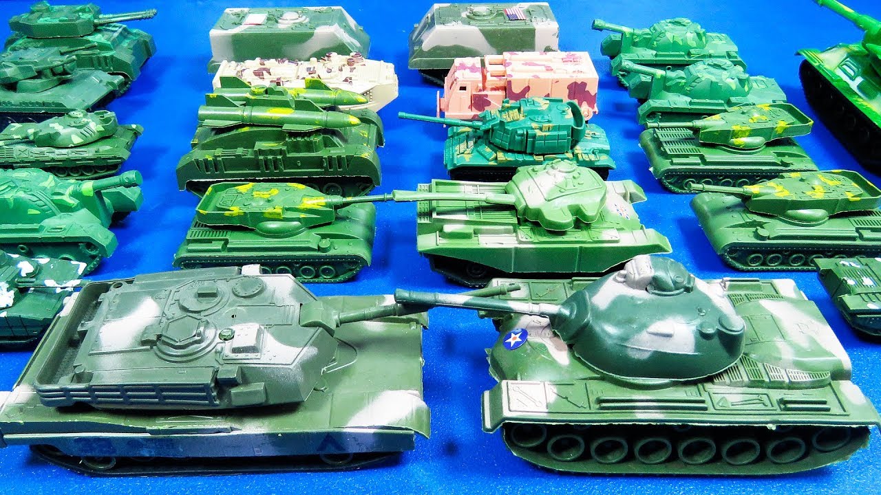 Bolsa de Soldados - ¡COLECCIÓN de Todos los TANQUES de Guerra! JUGUETES - TOYS REVIEW