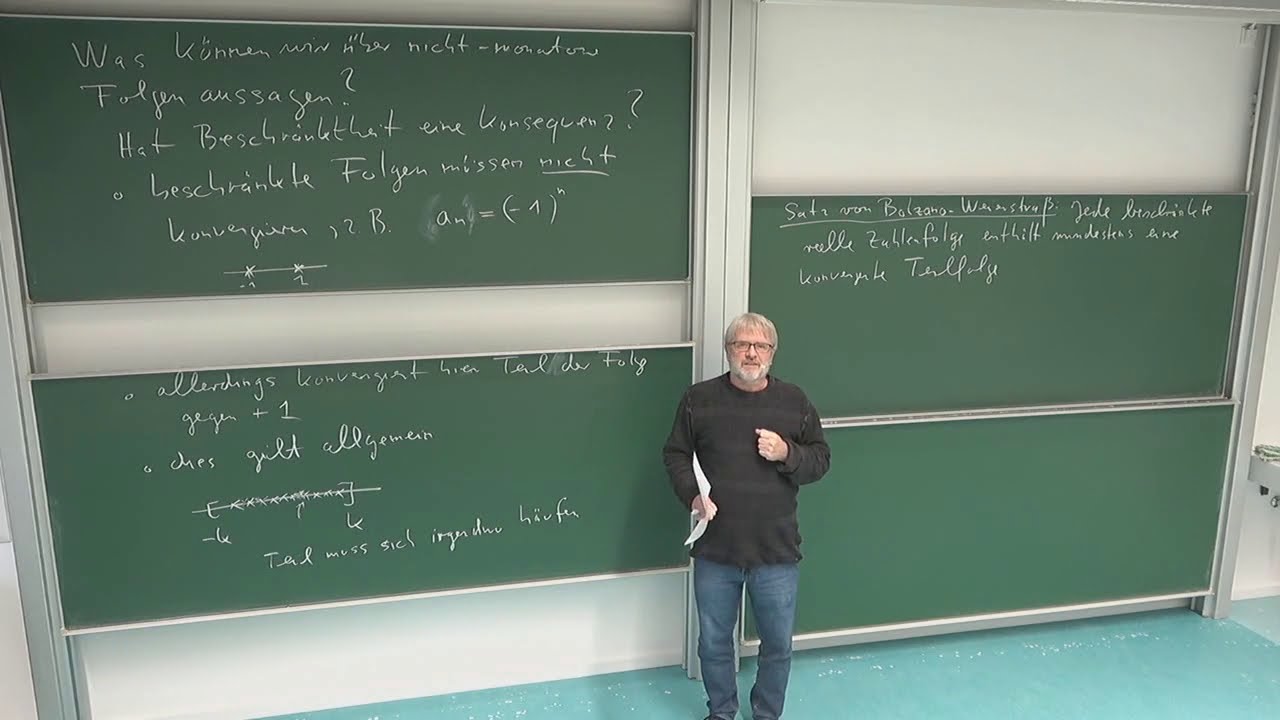 HMI 1: 8.12. Satz von Bolzano Weierstrass