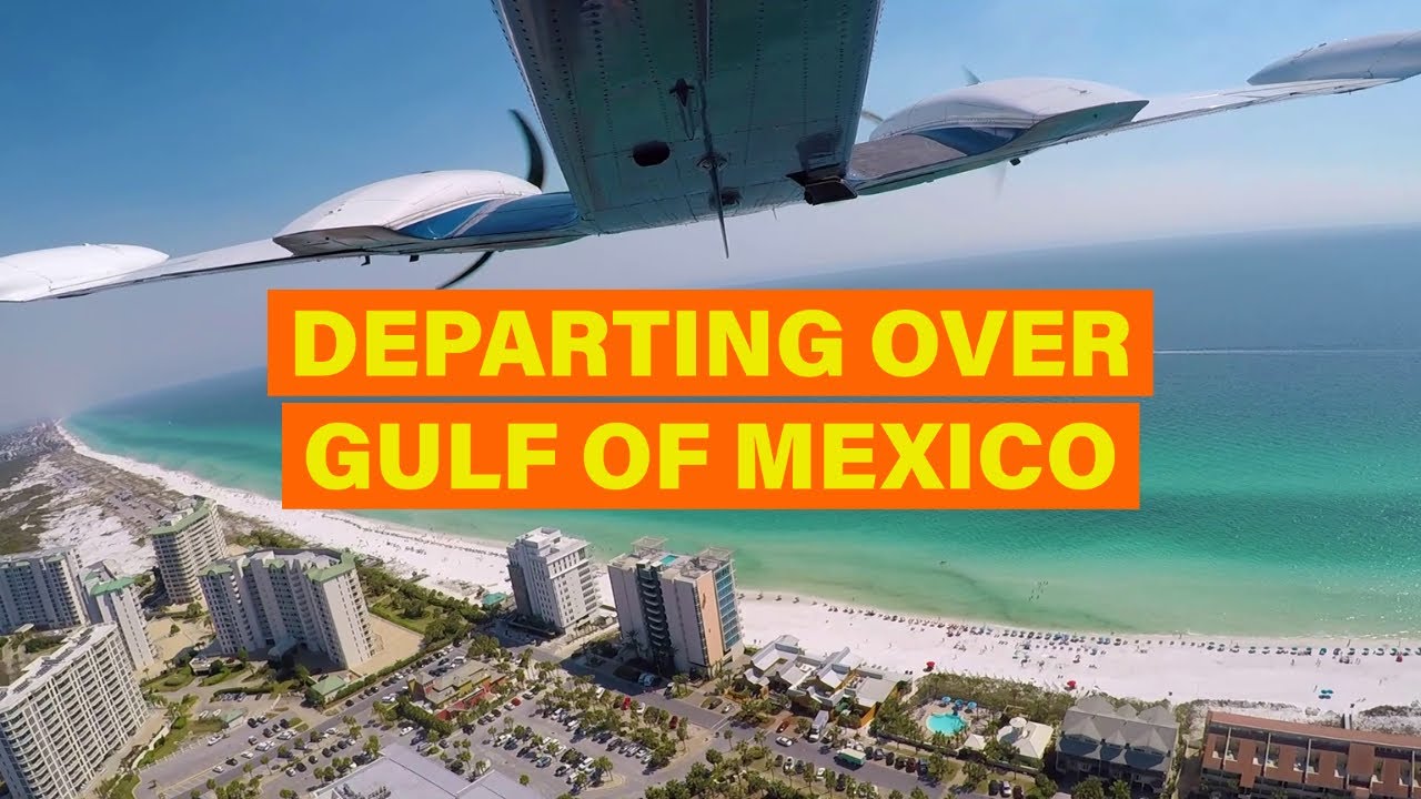Can You Copy A Number? | Flying Airplane Over The Gulf Of Mexico | Destin Florida