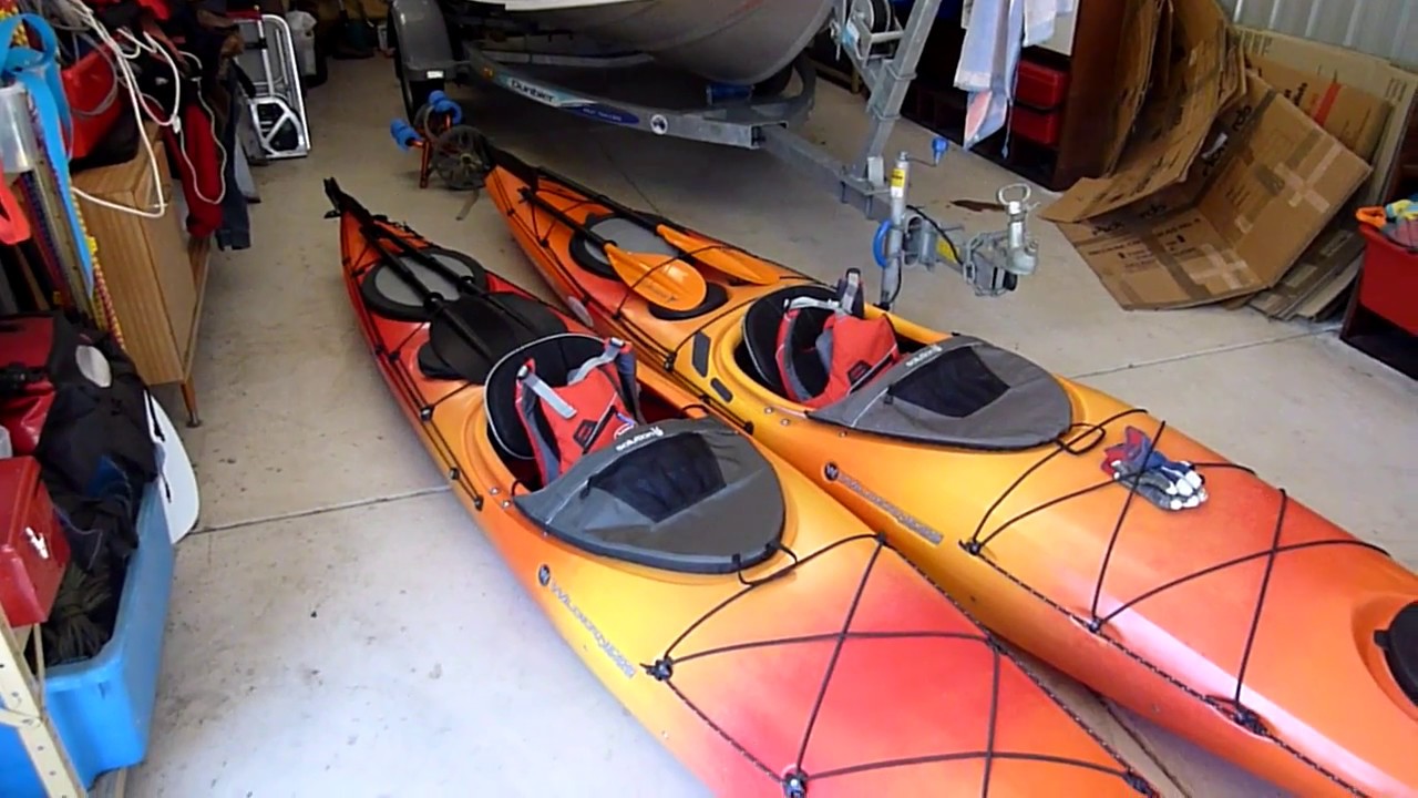 Wilderness Systems Tsunami 145 and 135 kayaks