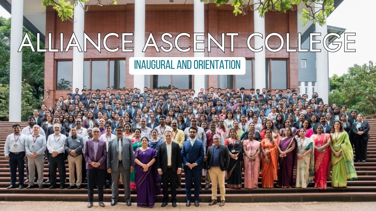 Alliance Ascent MBA Orientation 2026 | The Journey Begins