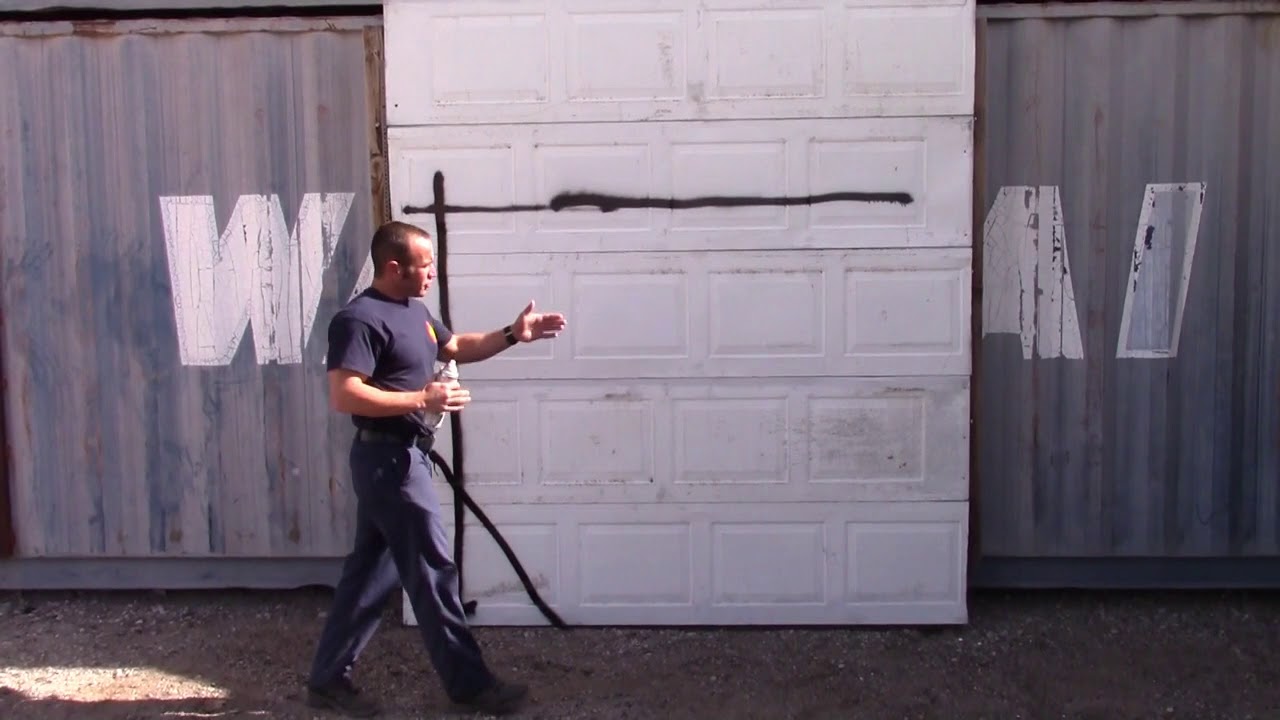 Skill Drill 10-4:  Opening a Garage Door Using the Hinge Method