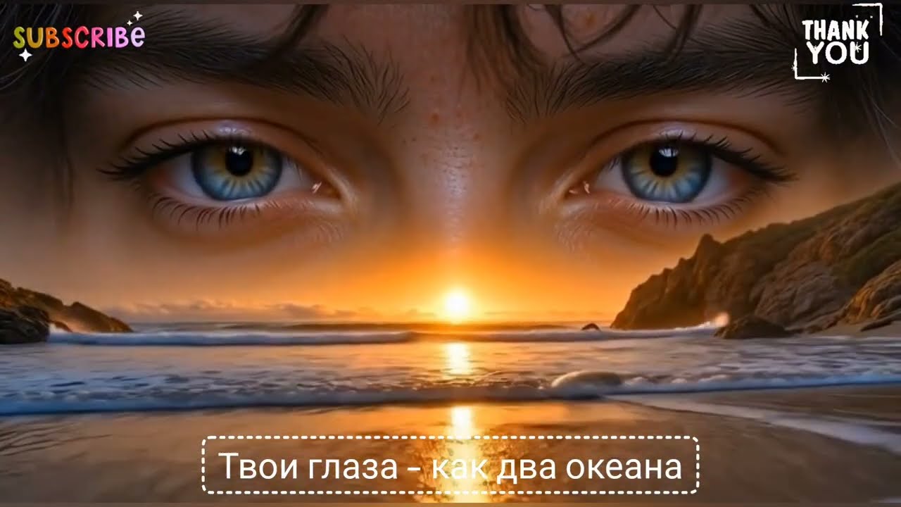 Твои глаза самые нежные на свете !!!