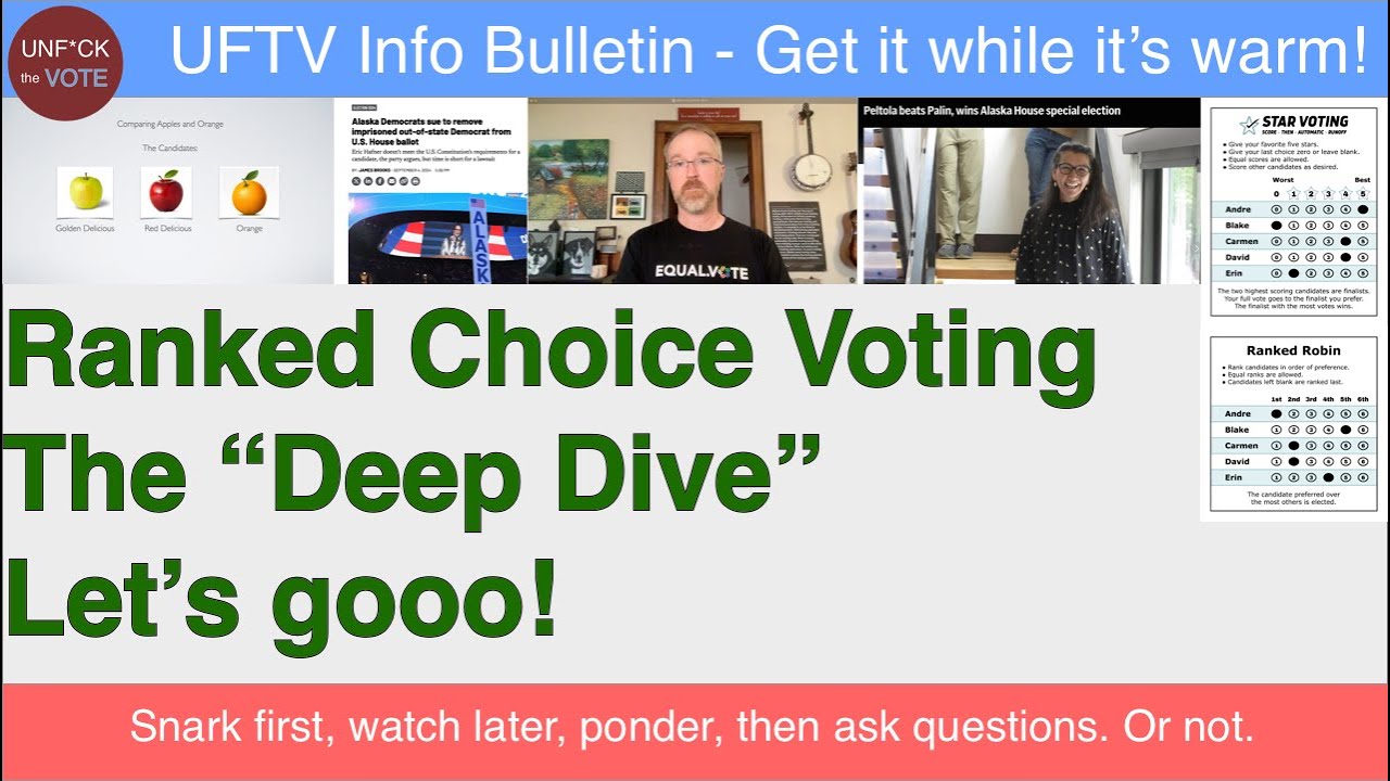 Ranked Choice Voting - The Promise and Reality