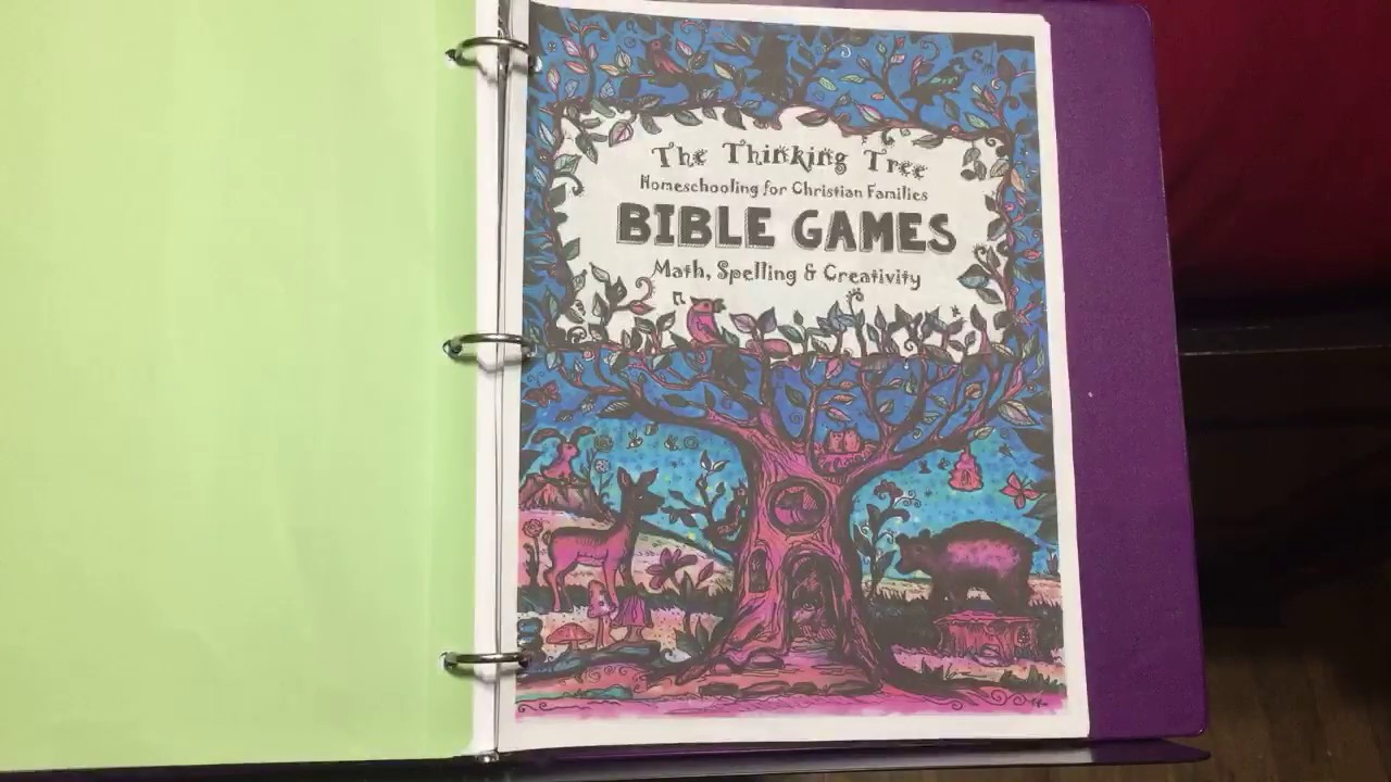 Thinking Tree Bible Guide and Bible Games Journal.