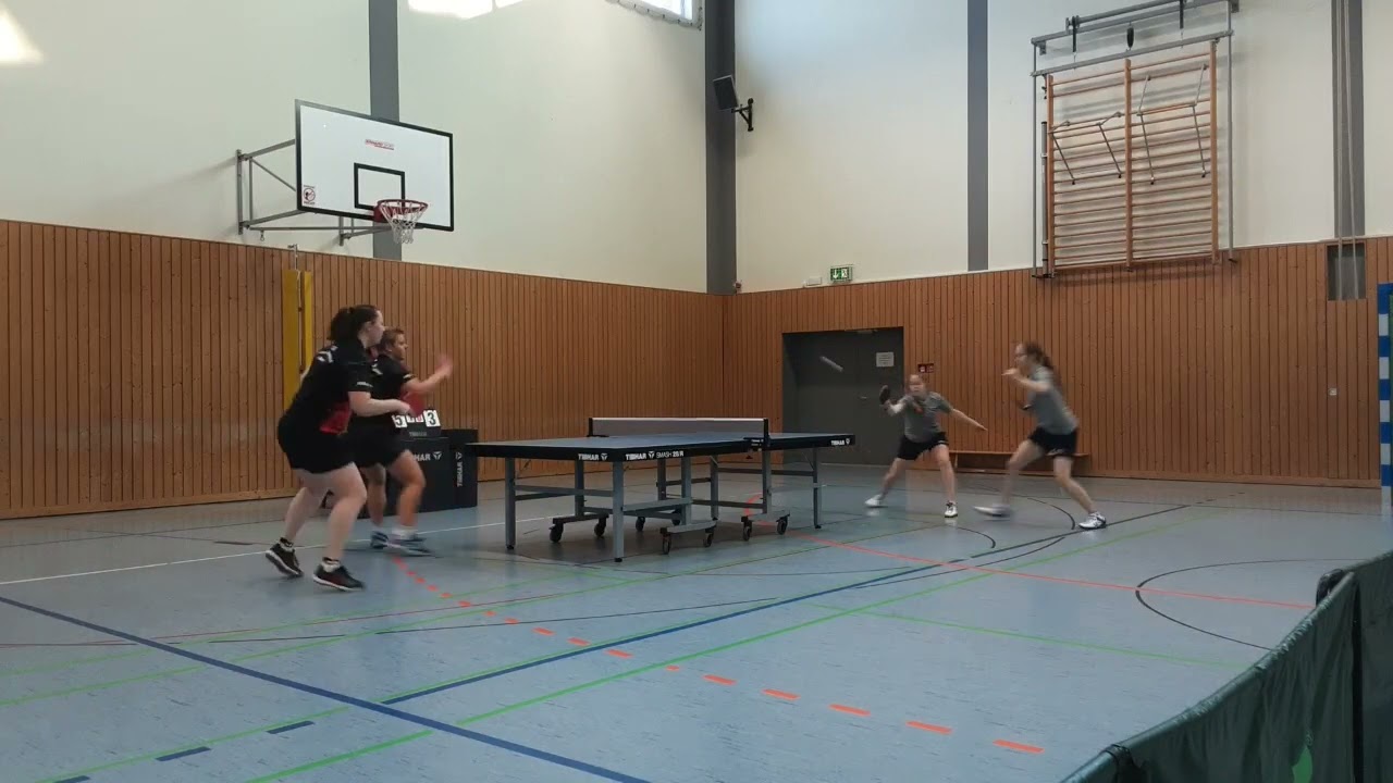 Oberliga Damen Veronika Romasko/Isabell Filitz gegen Jennifer Bienert/Larissa Schmidt