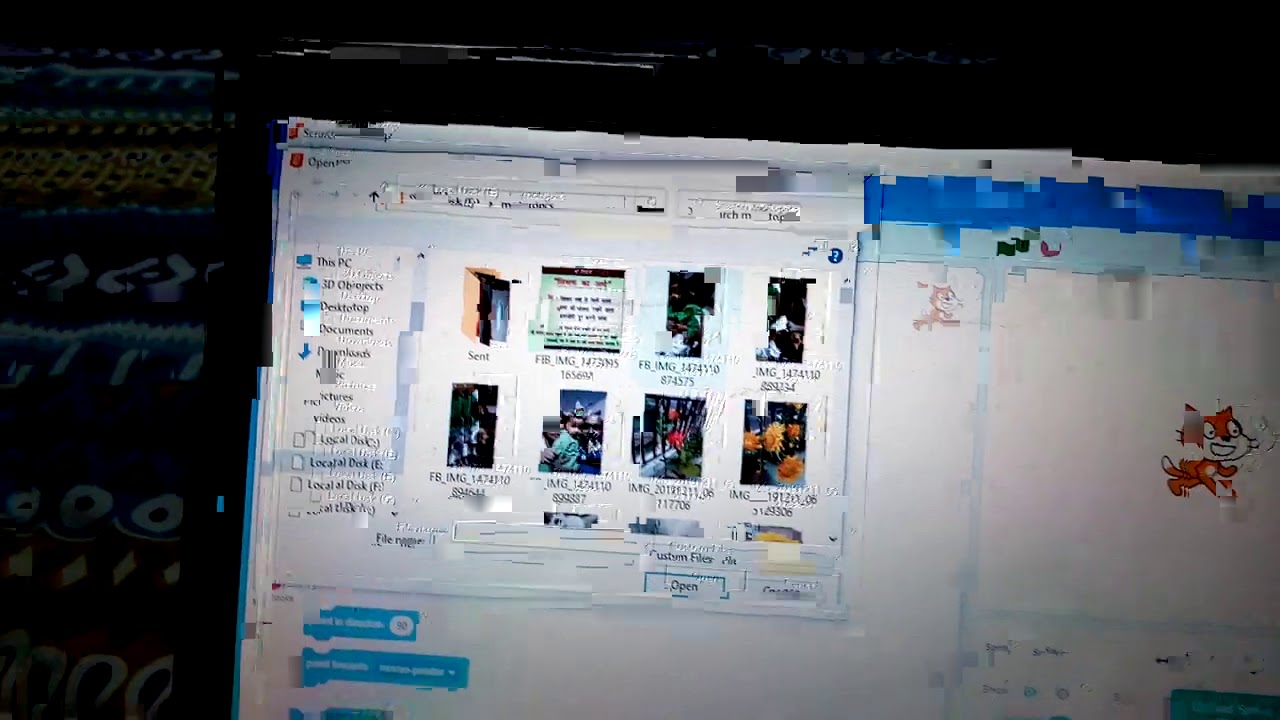 How to upload your own picture on scratch
