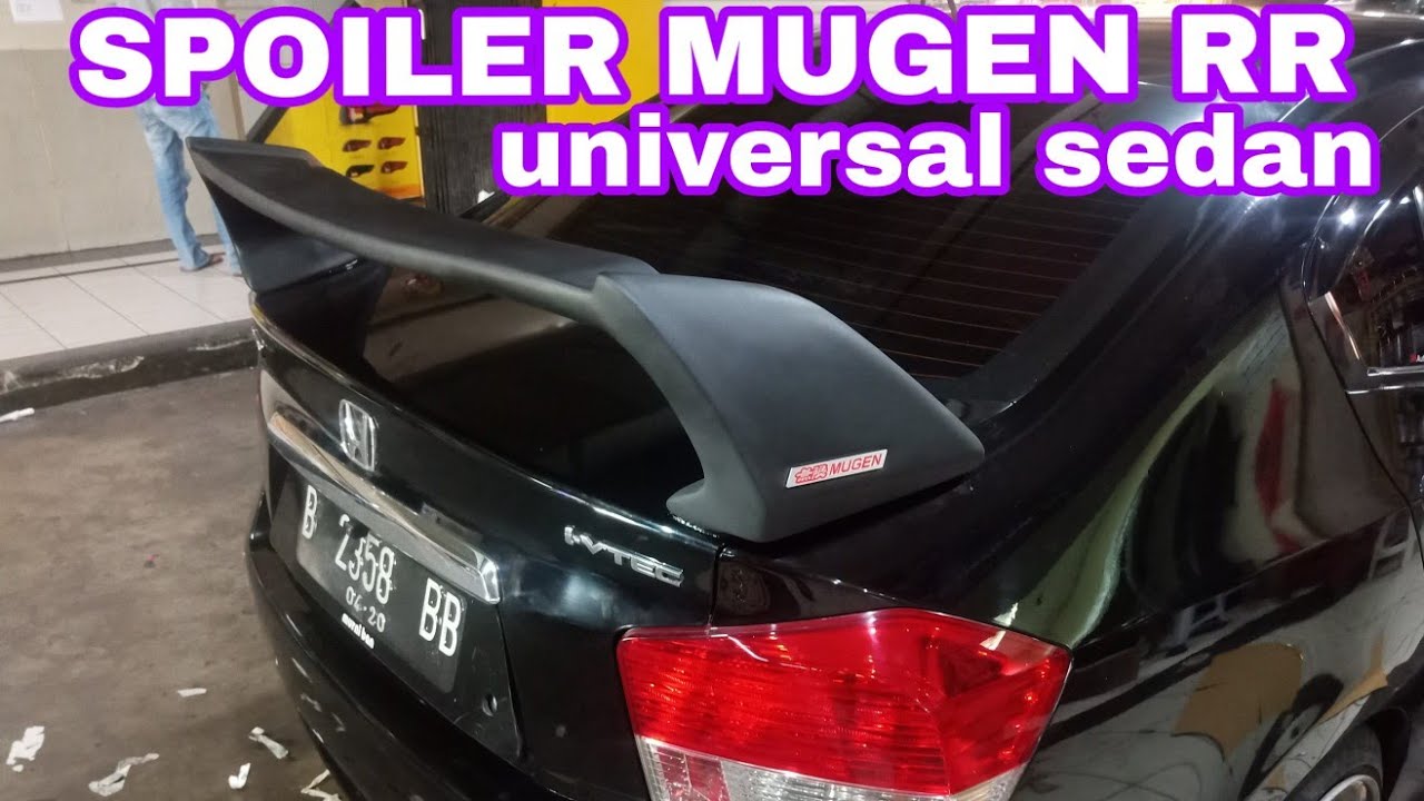 SPOILER HONDA CITY/SEDAN LAINNYA TIPE MUGEN RR