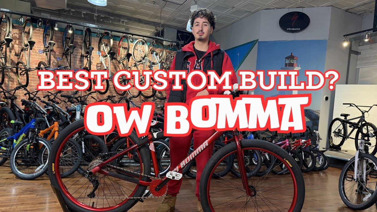Custom Bike Build: Red OW Bomma
