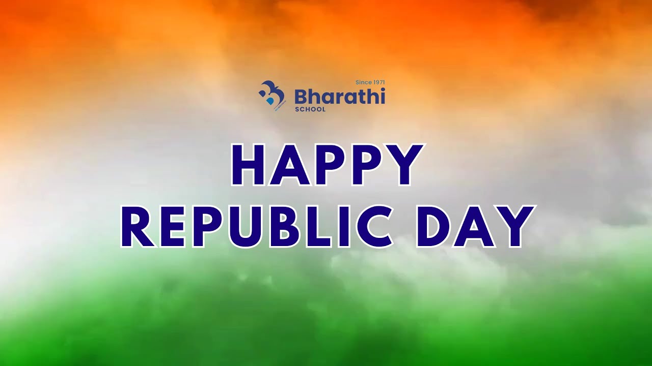 Bharathi celebrates the 76th Republic Day!