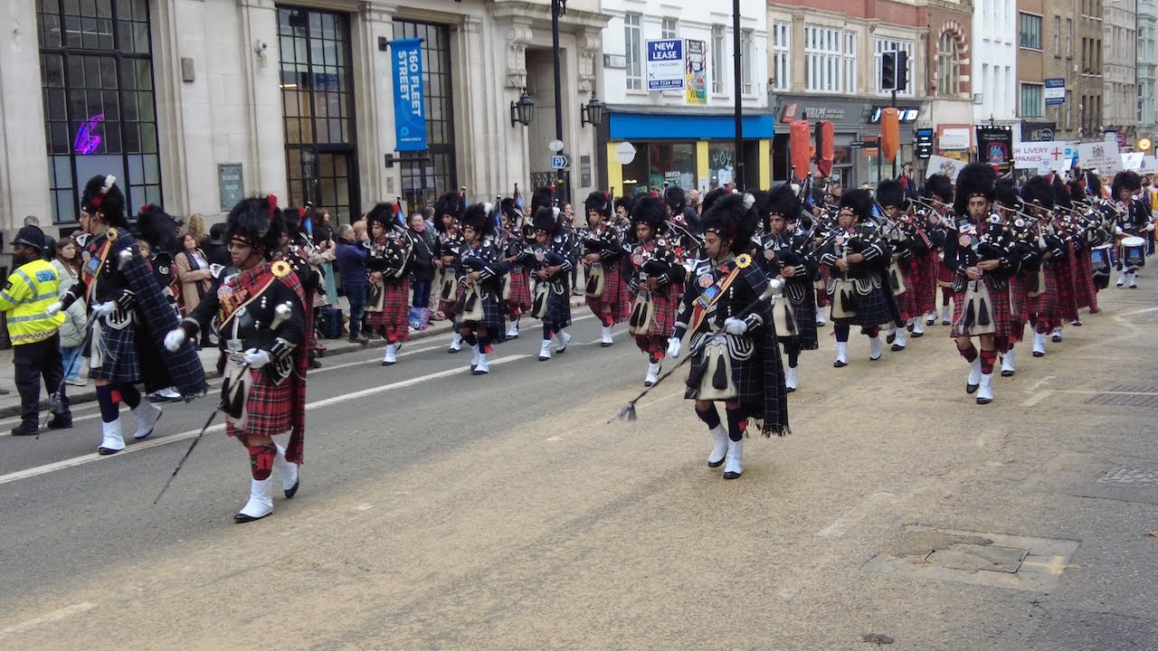 *NEW*. Pipes and Drums: Lady Mayor's Show 2025.