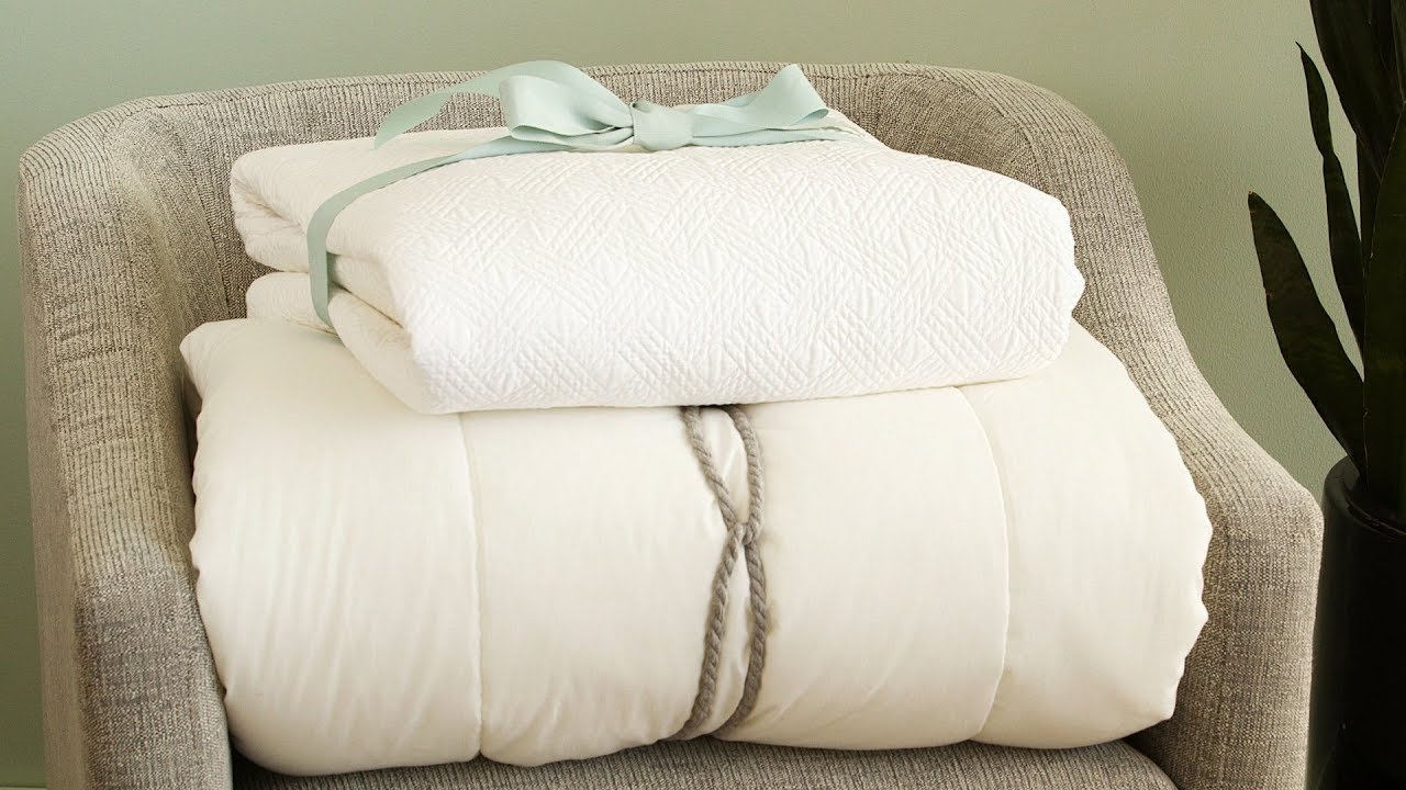 How to Fold a Comforter - Martha Stewart