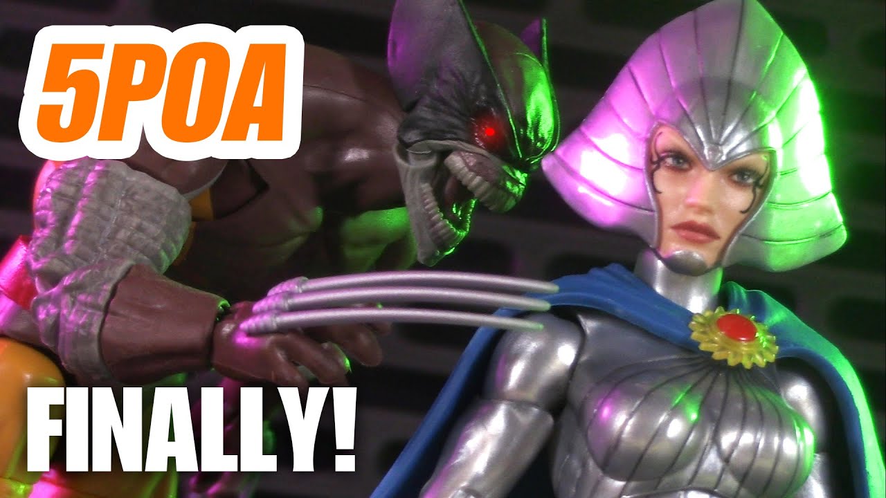 LILANDRA (Oh, and Brood Wolverine, I Guess)! Hasbro Marvel Legends 50 Years Action Figure Review