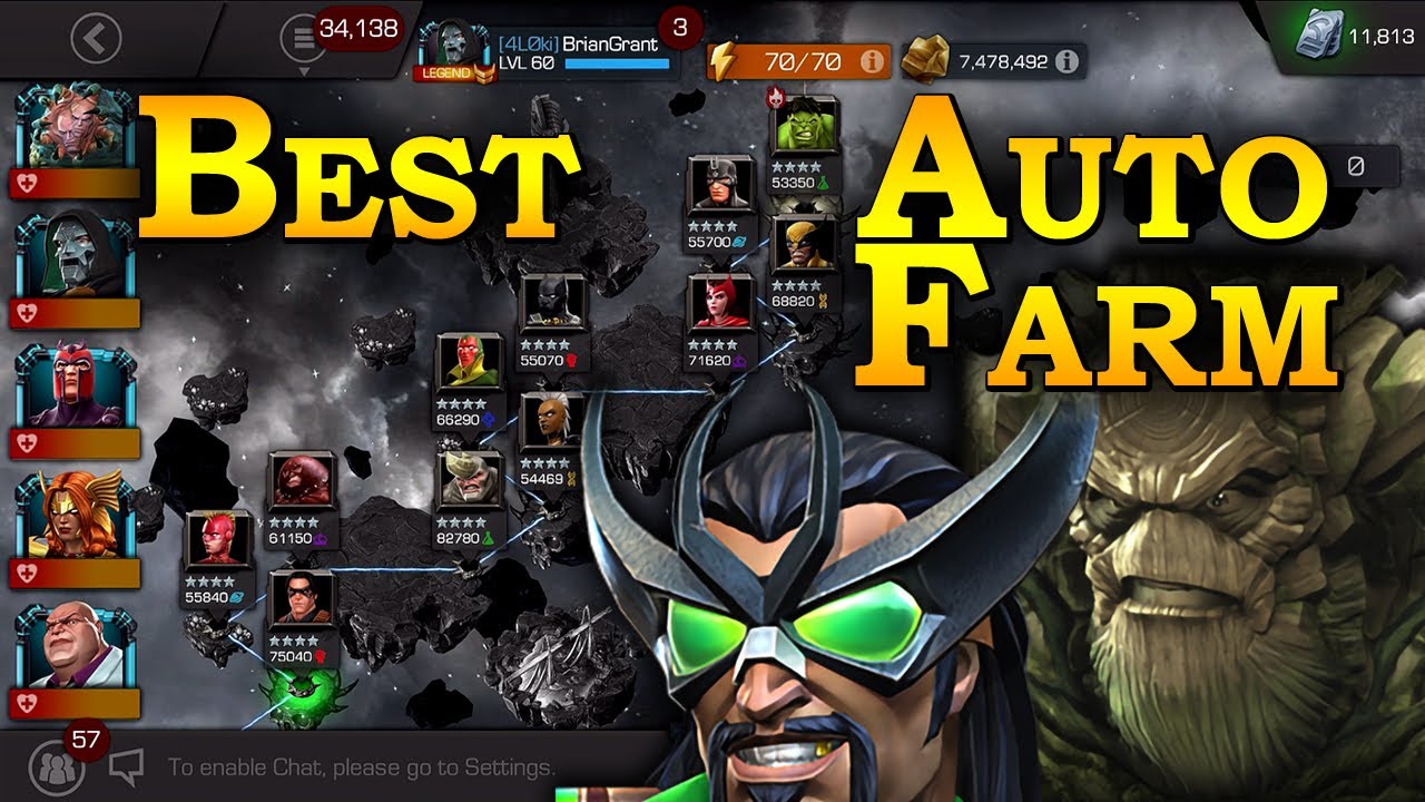 Лучшие чемпионы по автофарму — Realm of Legends | Marvel: Битва чемпионов