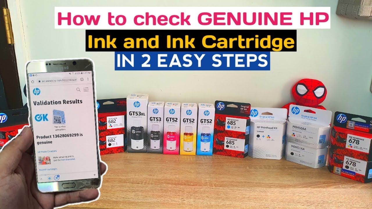 How to check a GENUINE HP INK and INK CARTRIDGE the easy way | ANNOUNCING 3 WINNERS of PHP100 GCASH