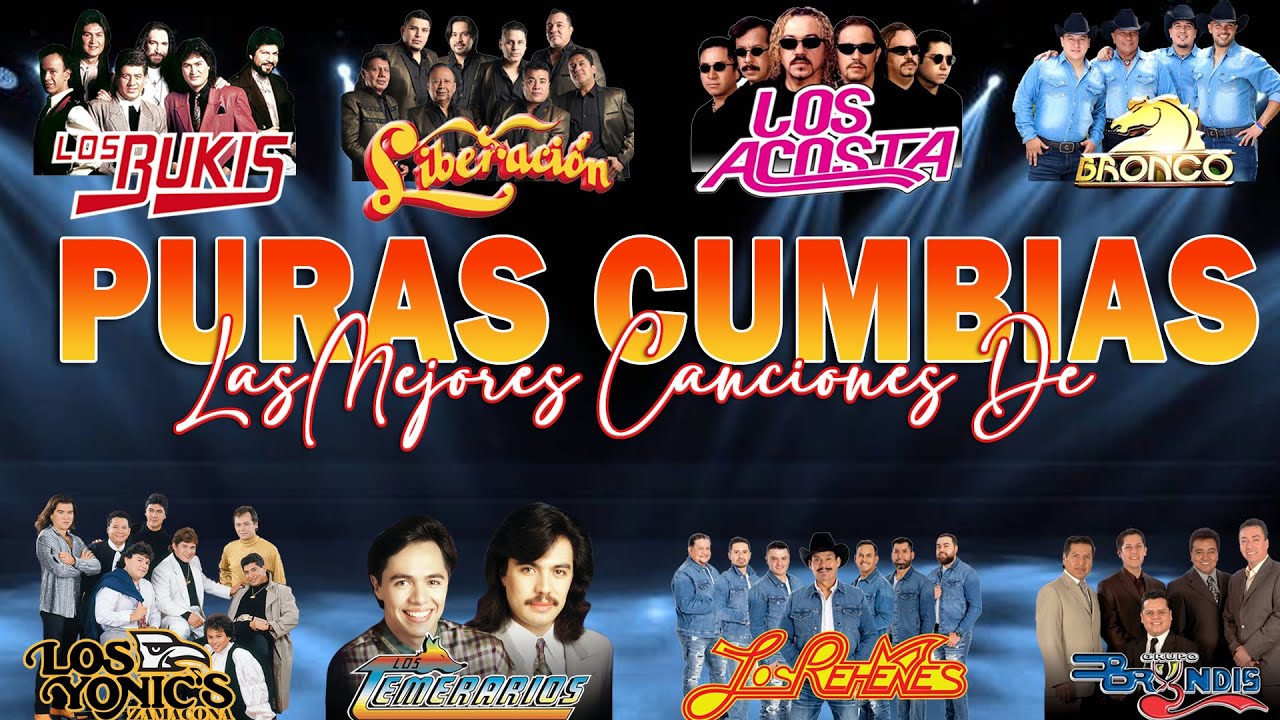 Gruperas 90s del Recuerdo - Bronco, Temerarios, Bukis, Acosta, Bryndis, Rehenes, Yonics y mas