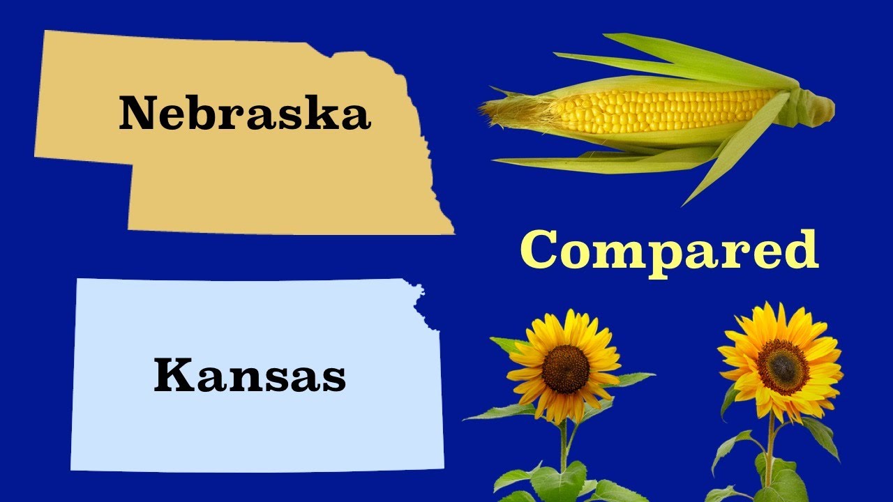 Kansas and Nebraska Compared