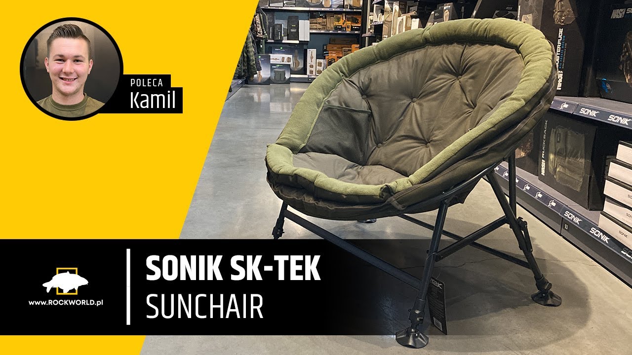 Sonik SK-TEK Sunchair - fotel karpiowy