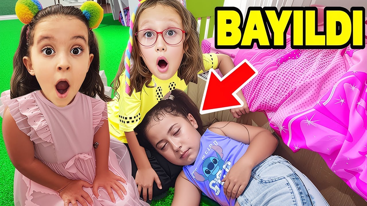 BAHAR VE BANU ALYA İLE ESMAYA KIŞKIRTMA YAPTIK !! ESMA ÇOK KORKTU BAYILDI ! HAFIZASINI KAYBETTİ !