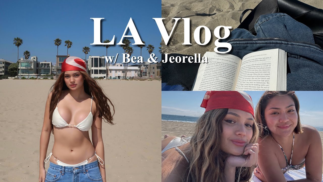 LA VLOG | Йога в Венис-Бич с Беа и Джореллой + торговый пост Мелроуз