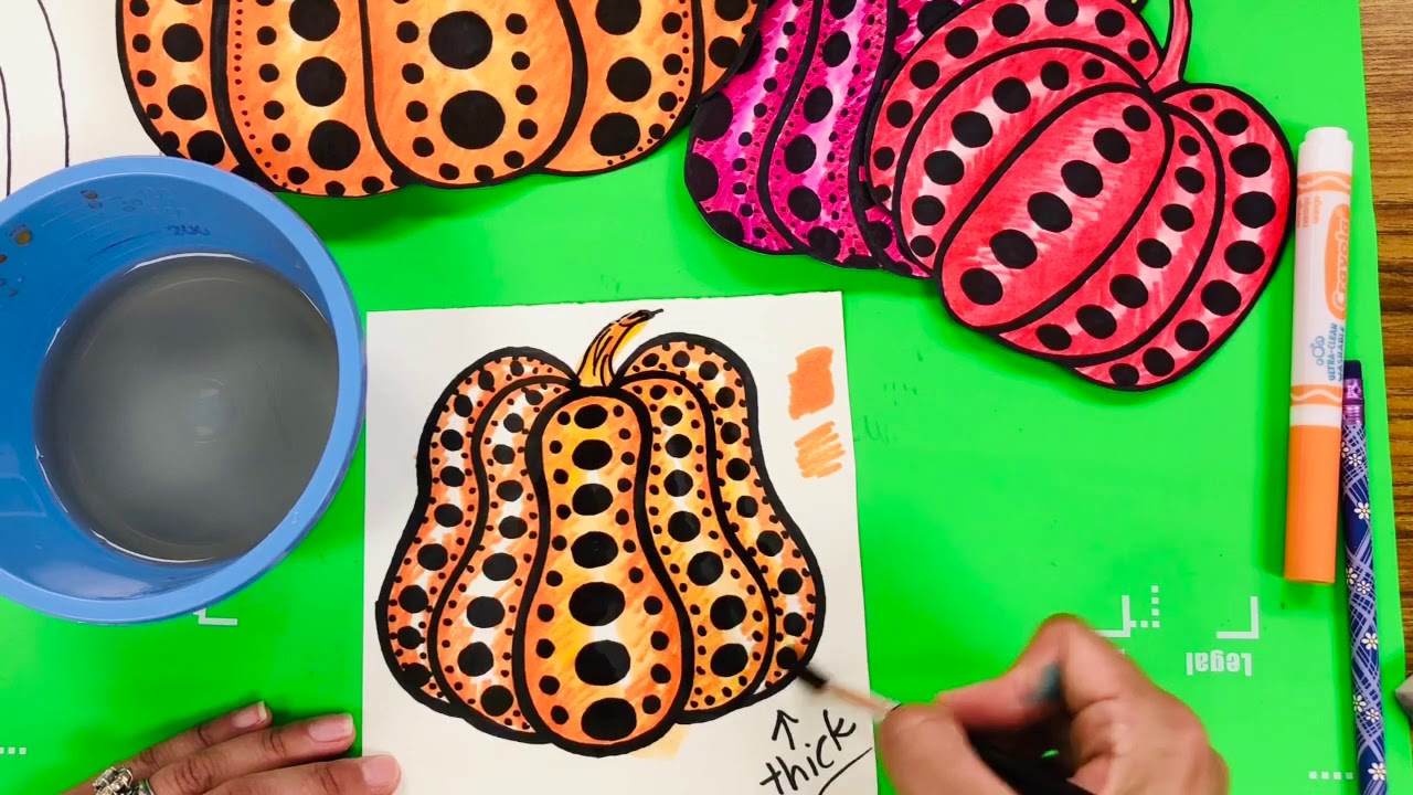 Yayoi Kusama Pumpkin Patch