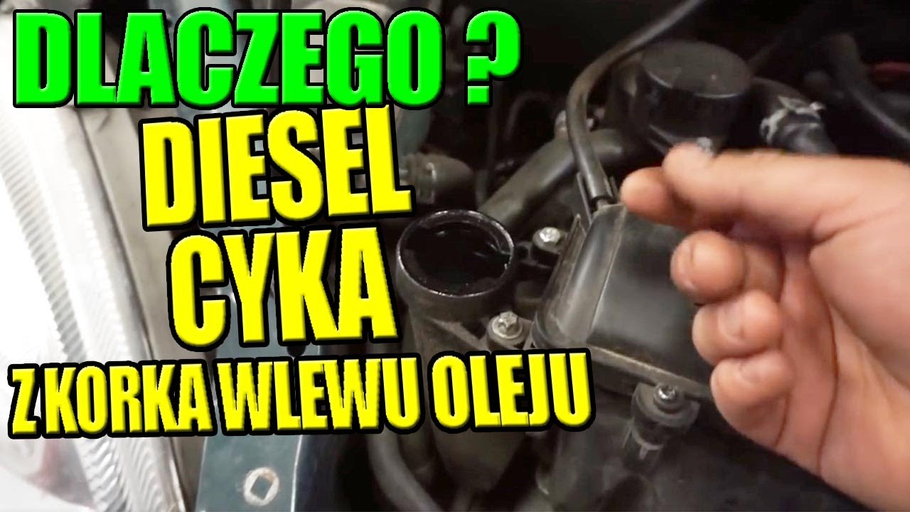 CYKANIE, STUKANIE Z WLEWU OLEJU W DIESLU CZY TO POMPA VACUM?
