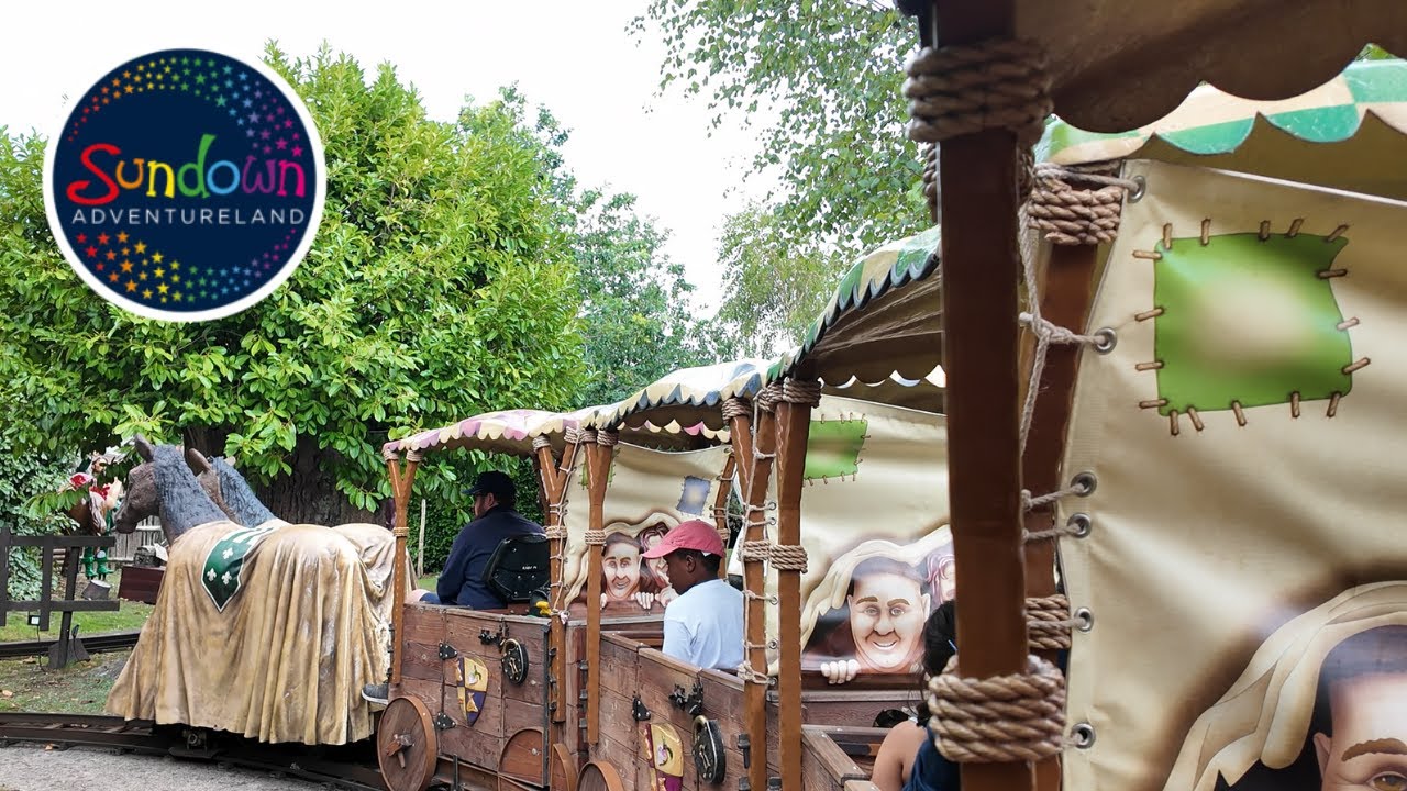 Веселое приключение Робина Гуда в парке развлечений «Sundown Adventureland» — точка зрения на пое...