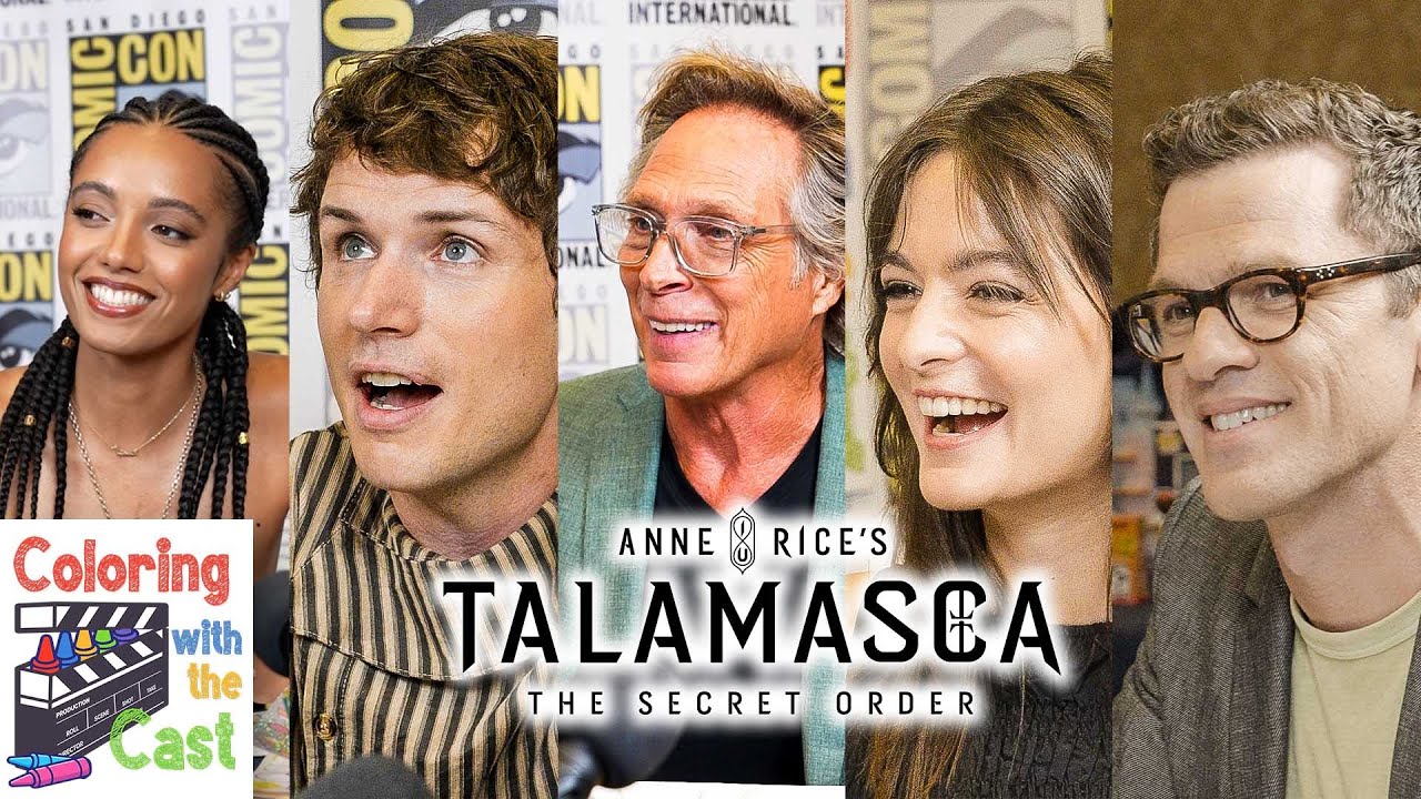 Coloring with the Cast - S7E21 - Anne Rice's Talamasca: The Secret Order