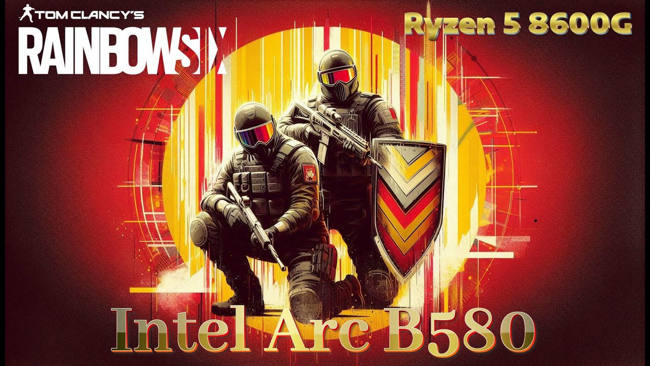 Intel Arc B580 - Rainbow Six Siege - 1080p Low vs Very High vs Ultra vs 1440p vs 4K - Ryzen 5 8600G