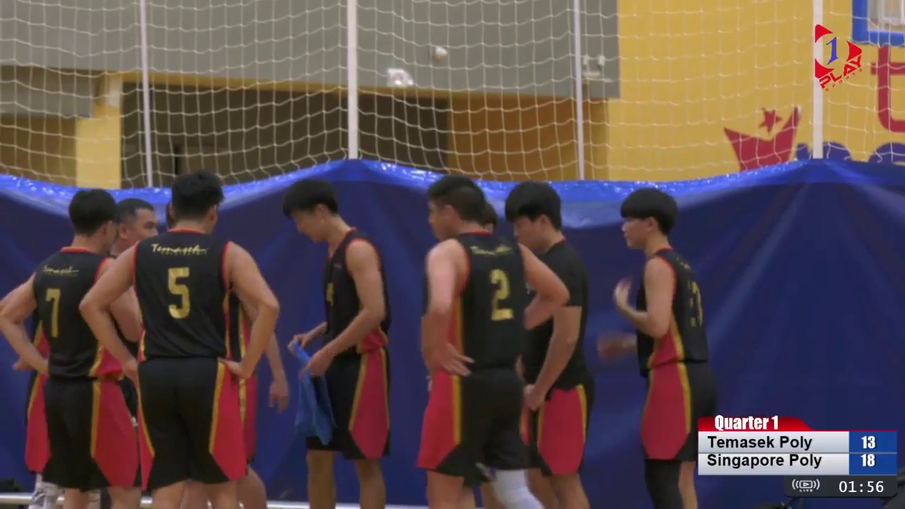 LIVE: IVP Games Men’s Basketball 3rd/4th Playoff - Temasek Poly vs Singapore Poly (31 January 2020)