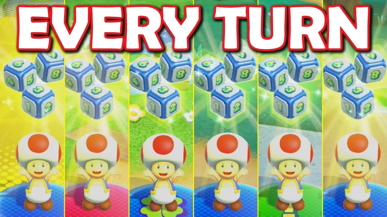 Mario Party but we ALWAYS use Triple Dice Blocks!!