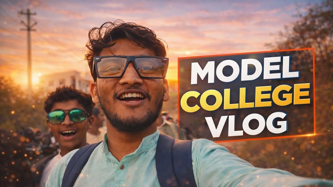 life style Vlog video model college exam time 😱