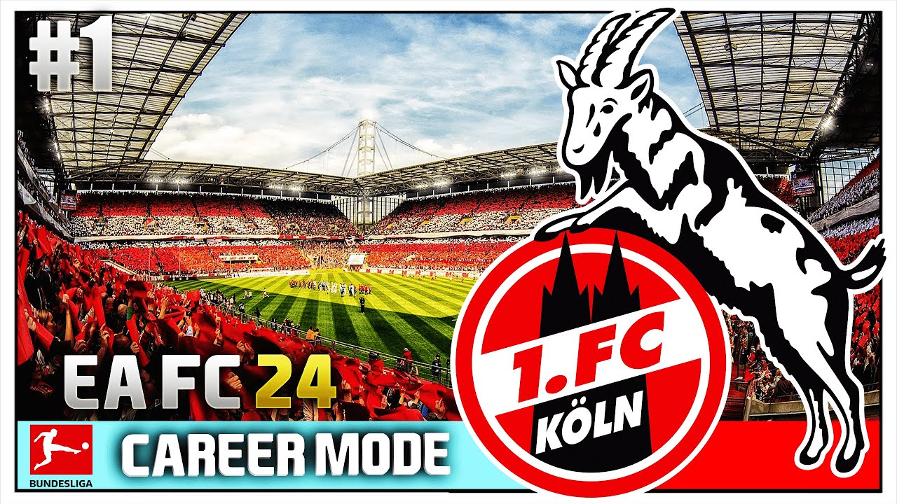 EA FC 24 | Bundesliga Career Mode | #1 | FC Köln