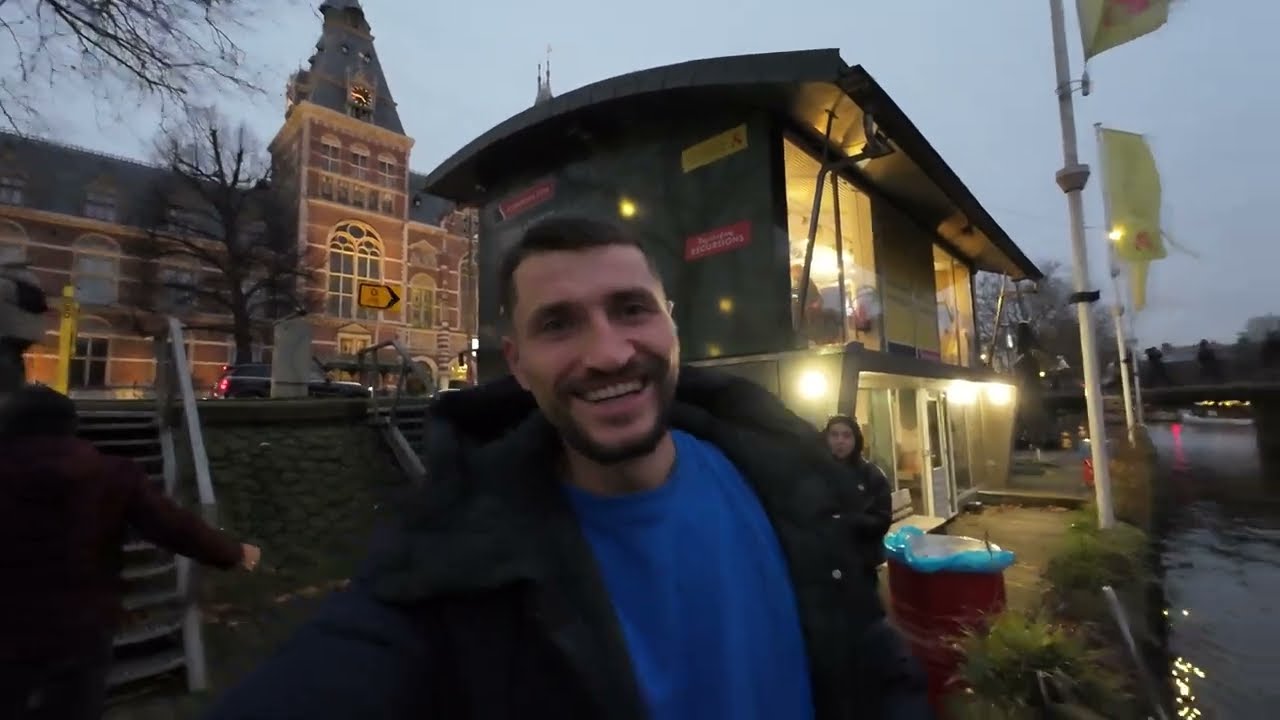 Amsterdam Canal Cruise Boat Trip - December 2024