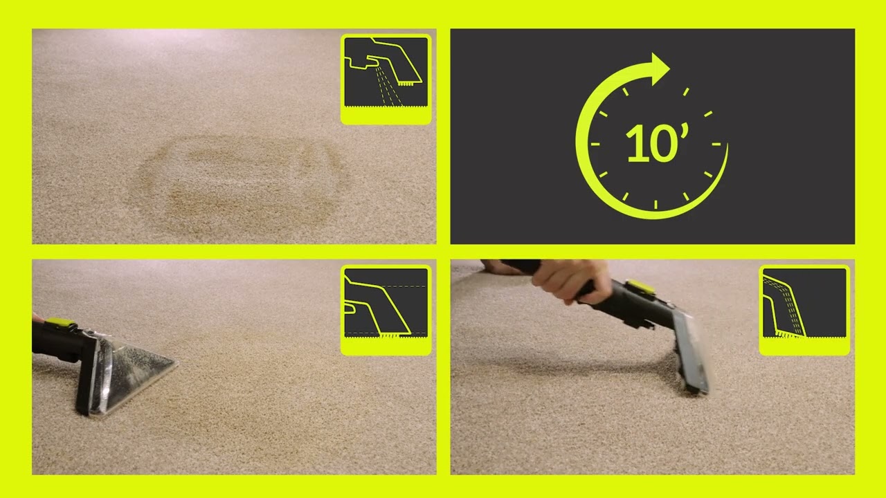 ¡Aprende a usar tu limpiador de tapicerías!