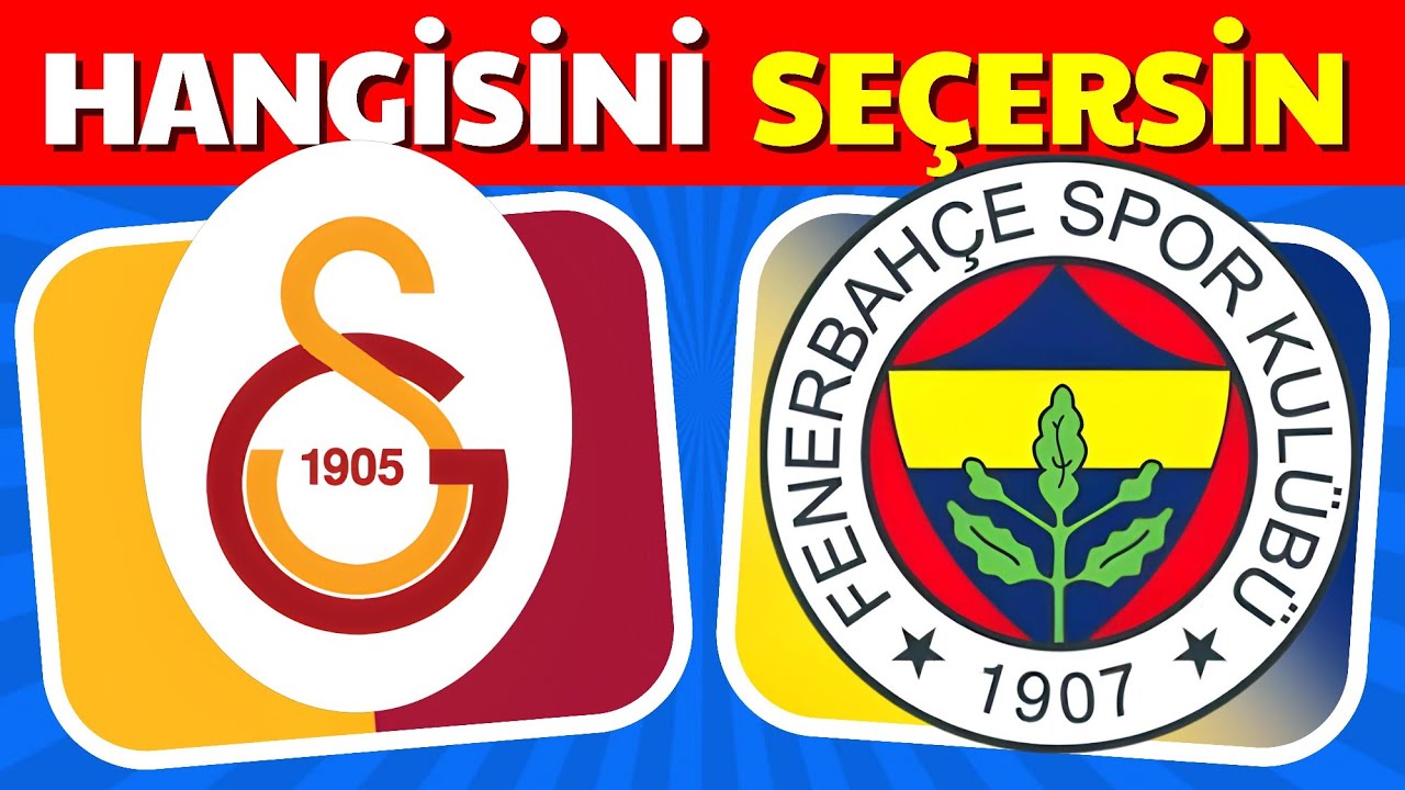 Hangisini Tercih Edersin? Futbol ve Futbolcular &Ouml;zel ⚽️⚽️