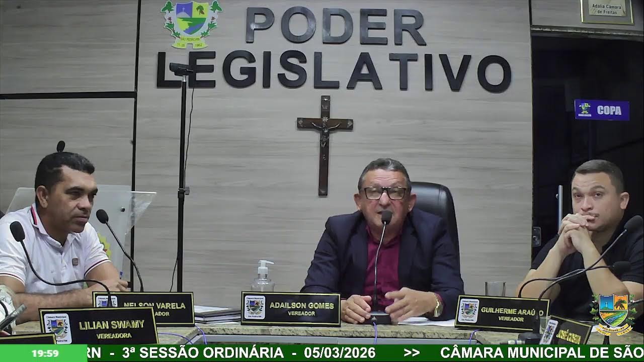 3ª SESSÃO ORDINÁRIA - 05/03/2026