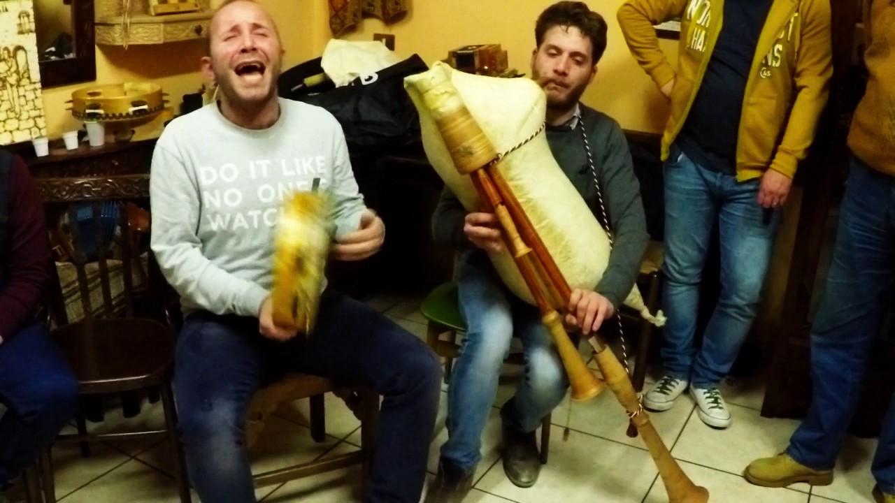 Una serata all'Associazione Zampognari di Cardeto