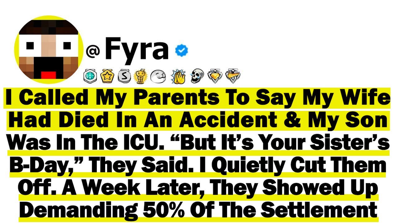 I Called My Parents To Say My Wife Had Died In An Accident And My Son