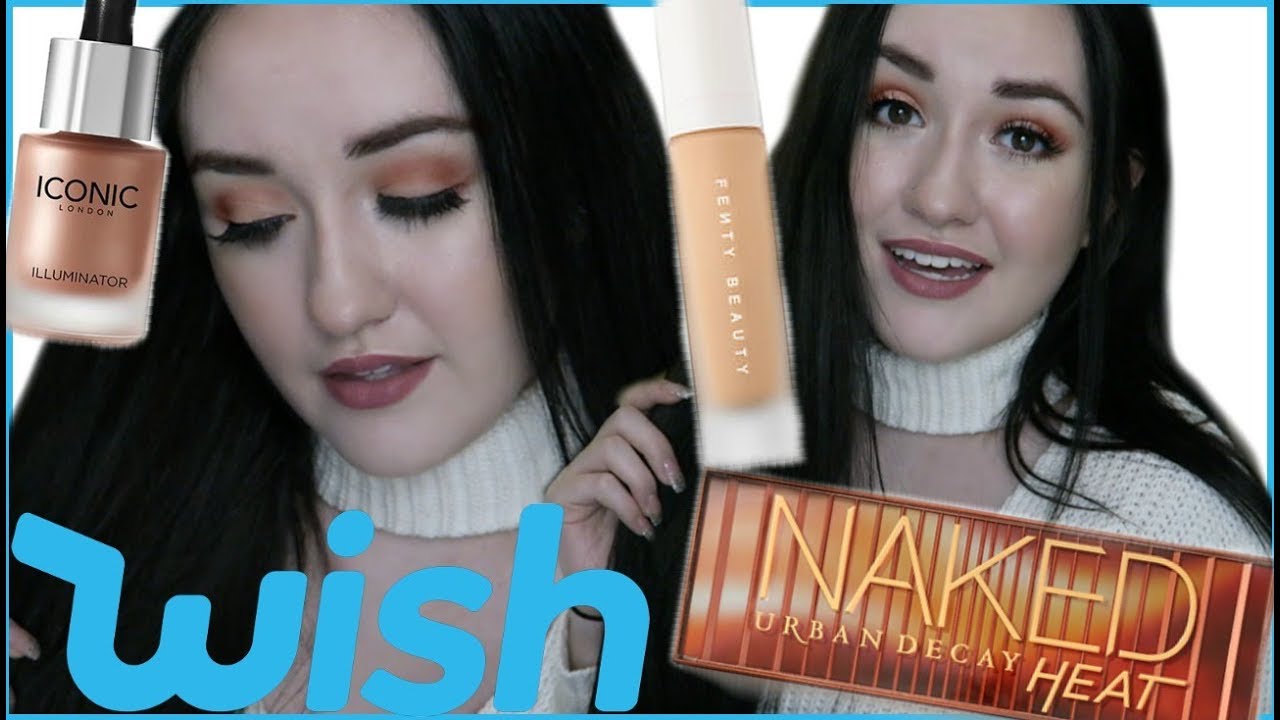 FULL FACE USING MAKEUP FROM WISH